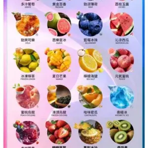 INF 替換煙彈 無限系列透明電子菸彈 相容一代主機 (26 種口味)